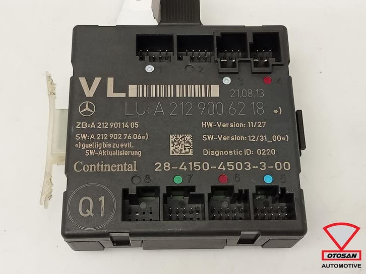 Mercedes C E W204 W212 Portier Module Links A2129006218, Auto-onderdelen, Elektronica en Kabels, Gebruikt, Mercedes-Benz, Ophalen