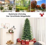 2dekans | Coast Kunstkerstboom Groen – 180 cm – 1462 PE/PVC, Ophalen of Verzenden, Zo goed als nieuw
