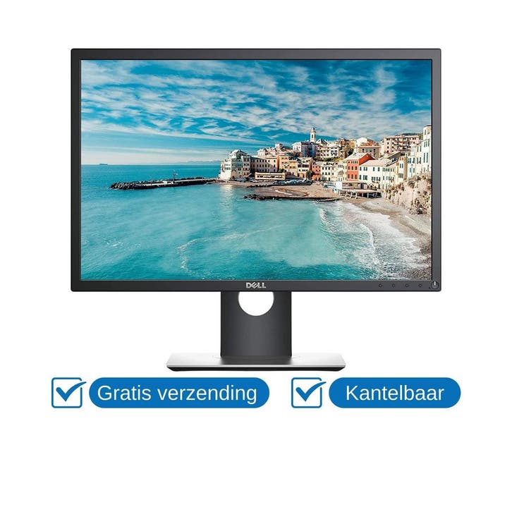Dell P2217H 22 inch Full HD beeldscherm zwart, Computers en Software, Monitoren, Gebruikt, 5 ms of meer, Ophalen of Verzenden