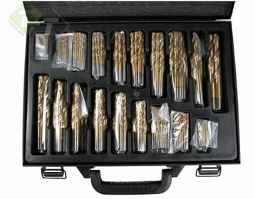 Boorset 101 Delig, HSS Boor, Titanium Coated, Borenset, Hoff, Ophalen of Verzenden, Nieuw