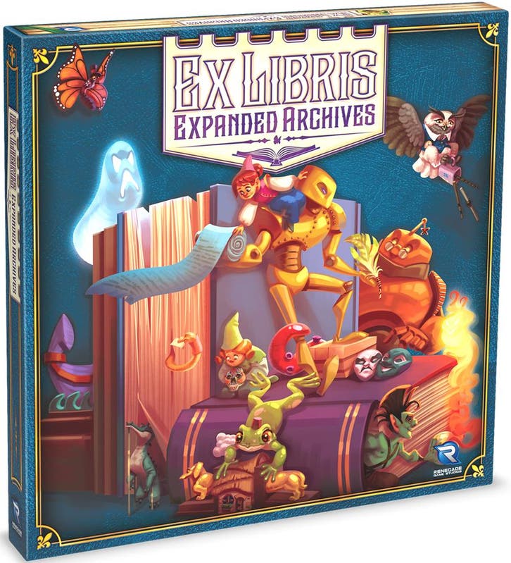 Ex Libris - Expanded Archives Expansion | Renegade -, Hobby en Vrije tijd, Gezelschapsspellen | Bordspellen, Nieuw, Verzenden