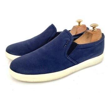 Prada Slip-in Sneaker 4D 2776 Blue/white UK 7 - Sneakers -, Nieuw