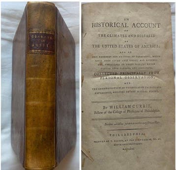 William Currie - An Historical Account of the Climates and, Antiek en Kunst