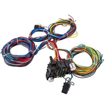17 Fuses + 21 Circuits Prewired Fuse Block voor Chevy voo..., Verzenden, Nieuw, Ford USA