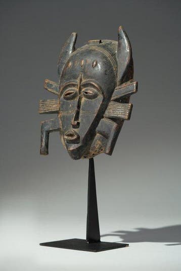 Een houten masker - Senufo - Ivoorkust (Zonder minimumprijs)