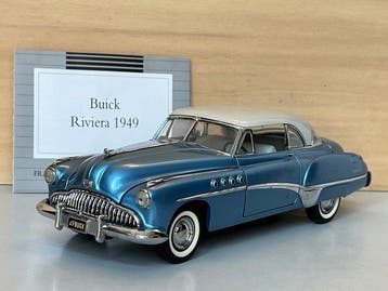 Franklin Mint 1:24 - Model coupé - Cadillac Riviera Dynaflow, Nieuw