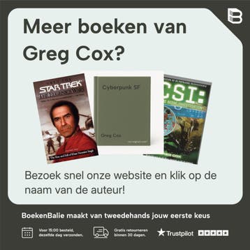 CSI 9789045201030 Greg Cox, Verzenden, Zo goed als nieuw, Greg Cox