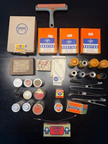 Agfa Groot Vintage Doka & Analoog Lot – Agfa-Gevaert, Nieuw