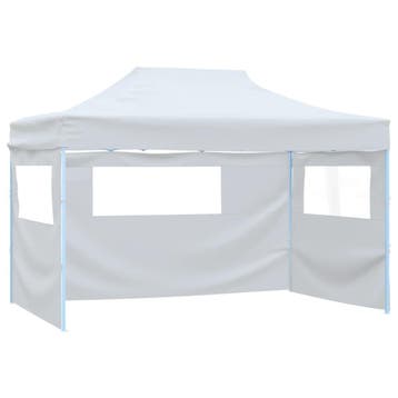 vidaXL Partytent met 3 zijwanden inklapbaar 291x413x315 cm, Verzenden, Nieuw, Partytent