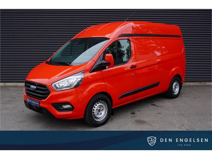 Ford Transit Custom | Zakelijke Lease v.a. €254 pm, Auto's, Bestelauto's, Lease, Automaat, Financial lease, Diesel, Rood, Gebruikt