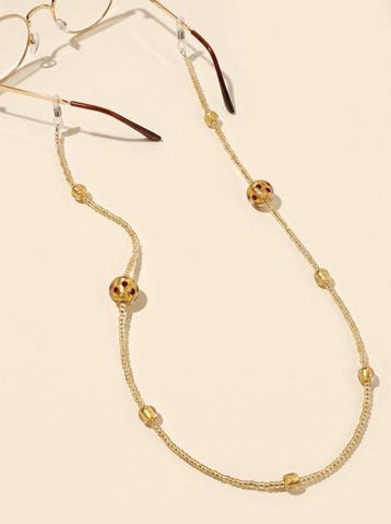 Murano-glas, goud 24 karaat - Halsketting - voor brillen,