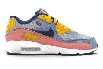 NIEUW! Nike Air Max 90 x Levi’s | Multicolor | Maat 44, Overige kleuren, Nike, Nieuw, Ophalen of Verzenden