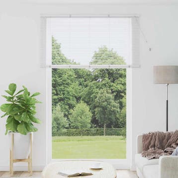vidaXL Venetiaanse jaloezie Wit 220 x 145 cm 25 mm Aluminium, Verzenden, Nieuw, Wit