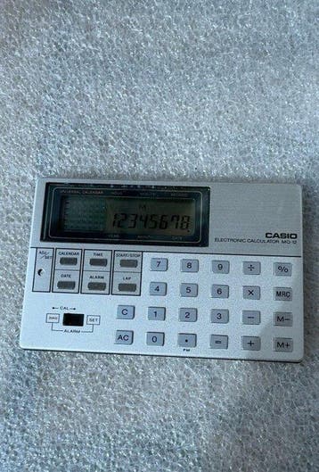 Casio - Rekenmachine - 1980-1990 - MQ-12 Calculator, Nieuw