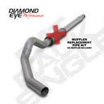 Diamond Eye KIT 5in Catback MFLR RPLCMENT PIPE Single AL:, Ophalen of Verzenden, Nieuw