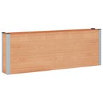 vidaXL Verhoogde plantenbak Bruin 200 x 30 x 72 cm WPC en, Tuin en Terras, Bloembakken en Plantenbakken, Verzenden, Nieuw, Minder dan 60 cm