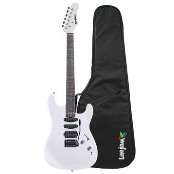 Litejam RGB24/WH elektrische gitaar – 24 frets, 144 RGB, Ophalen of Verzenden, Nieuw