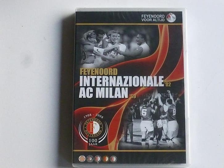 Feyenoord - Internationale 02 / AC Milan 69 (DVD) Nieuw, Cd's en Dvd's, Dvd's | Documentaire en Educatief, Zo goed als nieuw, Ophalen of Verzenden