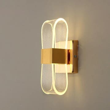 Nordic luxe LED wandlamp aluminium modern, Verzenden, Nieuw