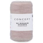 Katia Concept 50 Mohair Shades - 06 zeer lichtroze - Mohai, Ophalen of Verzenden, Nieuw