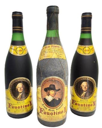 1989 Bodegas Faustino I gran reserva & 1994 Faustino V,, Nieuw