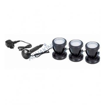 Aquaking LED 303 set van 3 spots  vijververlichting, Ophalen of Verzenden, Nieuw, Vijververlichting