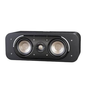 Polk Signature S30 Zwart - 2-wegs passieve center speaker, Audio, Tv en Foto, Luidsprekers, Ophalen, Zo goed als nieuw, Center speaker