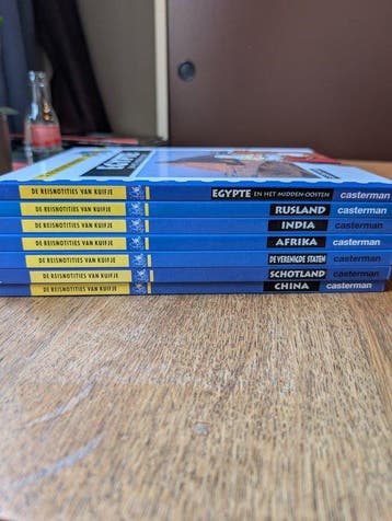 Kuifje - China, schotland, US, Afrika, India, Rusland,, Boeken, Nieuw