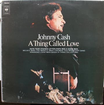 Johnny Cash - A Thing Called Love (LP 1972), Ophalen of Verzenden, Gebruikt