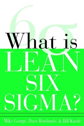 9780071426688 What Is Lean Six Sigma | Tweedehands, Boeken, Schoolboeken, Verzenden, Zo goed als nieuw, Michael L George