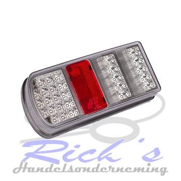 Achterlicht LED 12V links met CONNECTOR, Ophalen of Verzenden, Nieuw