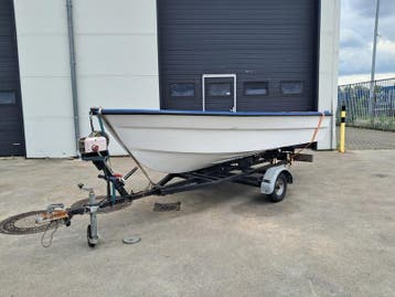 Open boot incl. Boottrailer, Placom, 400, Nieuw