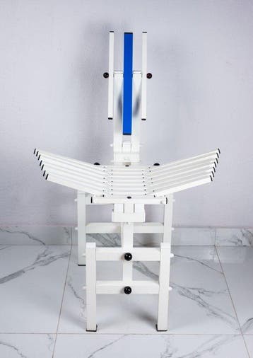 Anacleto Spazzapan - Stoel - Aluminium - stoel