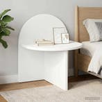 vidaXL Nachtkastje 2 pcs Wit 40 x 35,5 x 45,5 cm, Minder dan 45 cm, Verzenden, Nieuw, Minder dan 55 cm