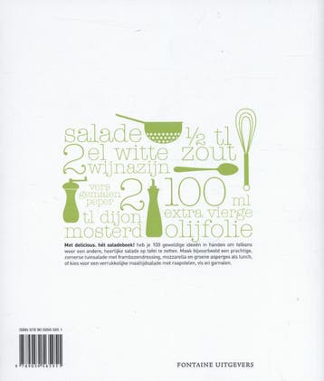 Hét saladeboek! / Delicious. 9789059565951, Verzenden, Gelezen, Delicious. magazine