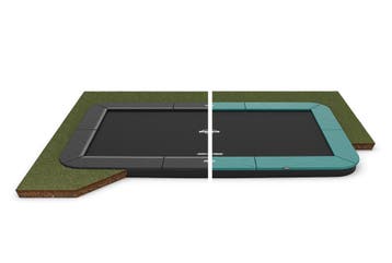 Berg Ultim Champion Rechthoekige Flatground Trampoline, Ophalen of Verzenden, Nieuw