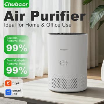 Luchtreiniger met H13 HEPA Filter - Verwijdert Stof, Rook, G, Verzenden, Nieuw