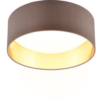 LED Plafondlamp - Trion Lukaku - Warm Wit - 3000K - 12W -, Huis en Inrichting, Ophalen of Verzenden, Nieuw, Kunststof, Overige fittingen