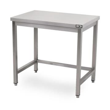 HCB Pro-line Werktafel - 90 x 60 x 85 cm - RVS, Verzenden, Nieuw in verpakking, Overige typen