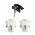 HEOSafe Set Ducato + 2x Door Frame Lock Zwart Wit, Ophalen of Verzenden, Nieuw