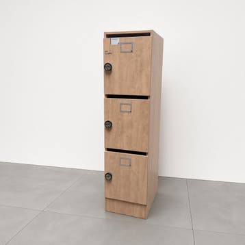 3-deurs Vepa lockerkast - 162x40x57 cm, Huis en Inrichting, Ophalen of Verzenden, Nieuw