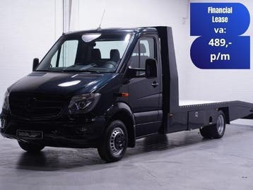 Zakelijke Lease |  Mercedes-Benz Sprinter 519 CDI V6 190 pk, Automaat, Stof, Gebruikt, Euro 6