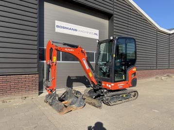Kubota KX019 minigraver BJ 2024 255 uur, Ophalen, Graafmachine