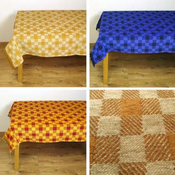 Tafelkleed Check - 130 x 200 cm ruit blokken - NIEUW, Ophalen of Verzenden, Nieuw, Rechthoek