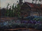 Willem Hendrik van der Nat (1864-1929) - Paarse bloemen voor