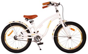Volare Miracle Cruiser Kinderfiets - Meisjes - 18 inch - Wit, Fietsen en Brommers, Fietsen | Meisjes, Verzenden, Nieuw, 18 inch