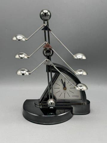 Tafel/bureauklokken - Metaal, kunststof - 1980-1990 -, Antiek en Kunst