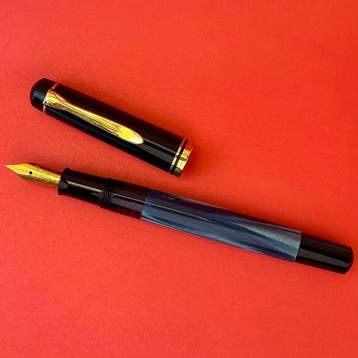 Pelikan - Vintage Pelikan M200 - Blue Marble Fountain pen -, Nieuw