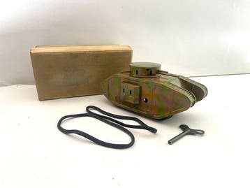 Bing (Gebruder Bing - GBN) - Blikken speelgoed - WW1 Tank