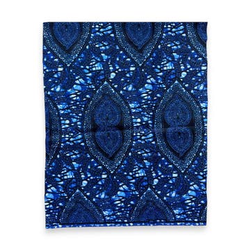 Fat Quarter Afrikaanse Wax Print Stof - Blauw FTQ 8741 - Qui, Ophalen of Verzenden, Nieuw